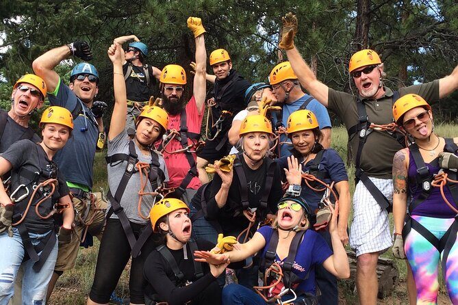 Rocky Mountain 4-Zipline Adventure on CO Longest and Fastest! - Key Points