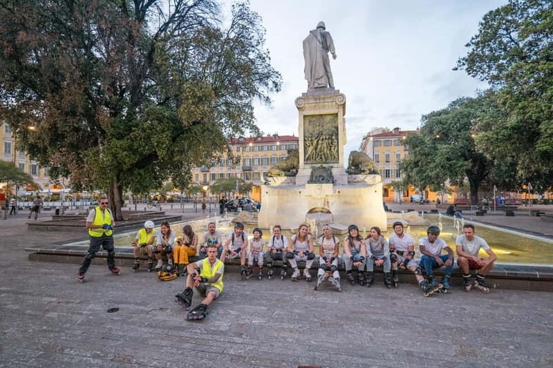 Rollerblading in Nice at sunset with live music! - Key Points