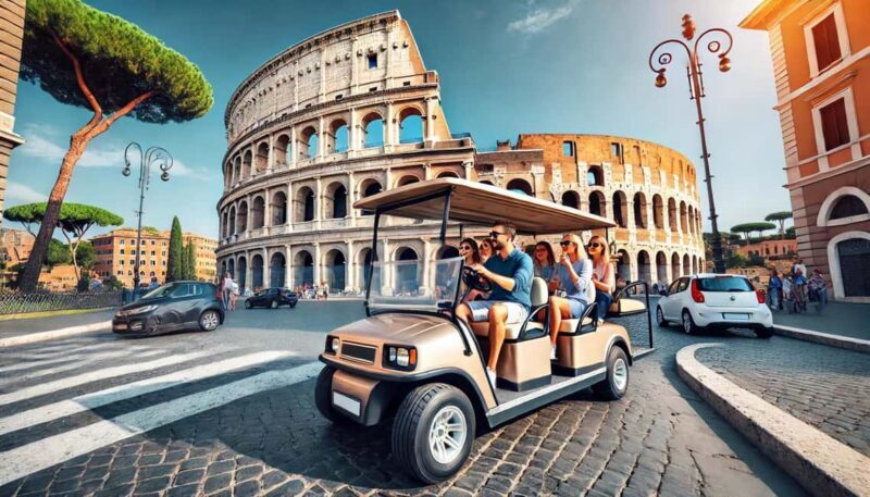 Roma: Golf Cart Night Pick up Tour - What to Expect from the Tour
