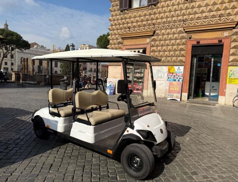 Roma: Golf Cart Night Pick up Tour - The Practical Details
