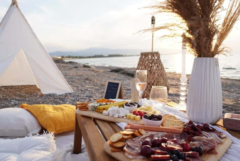 Romantic picnic in Corinth by the sea - What Is the Romantic Picnic in Corinth by the Sea?