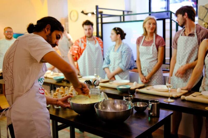 Rome: 2-in-1 Family-Friendly Pasta & Tiramisu Cooking Class - The Meal & Final Tasting