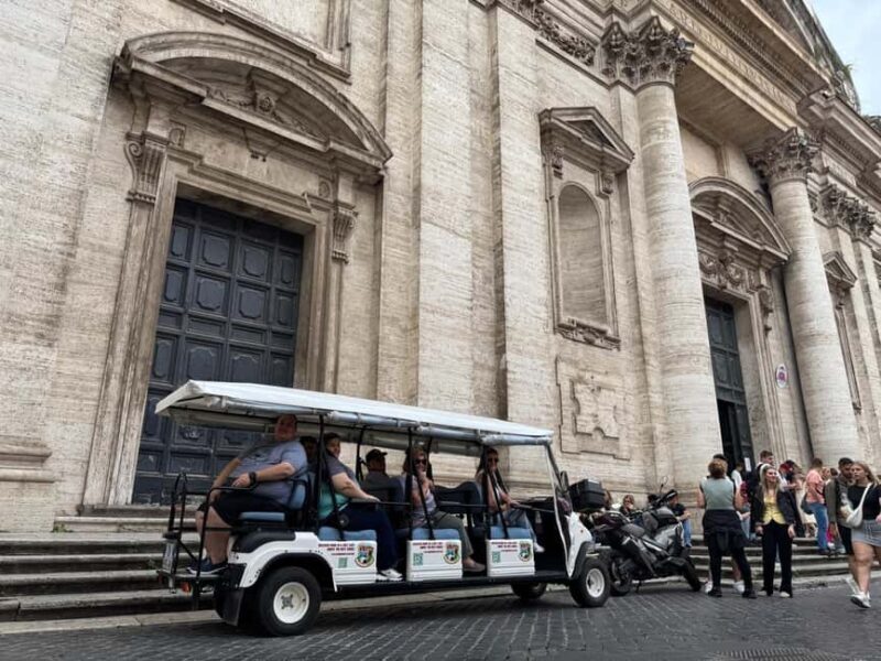 Rome 3 hours Golf Cart Sightseeing tour with gelato/suppli - The Practical Side: Logistics, Cost, and Value