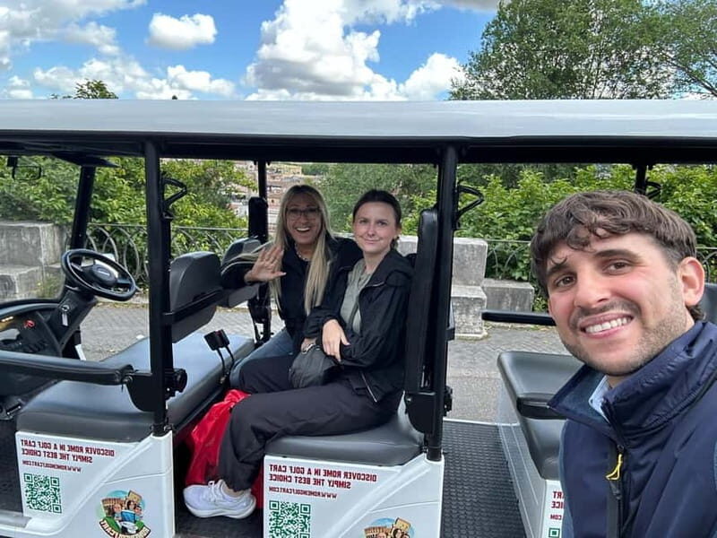 Rome: 4 hours Deluxe Golf cart Personalised Sightseeing tour - Key Points