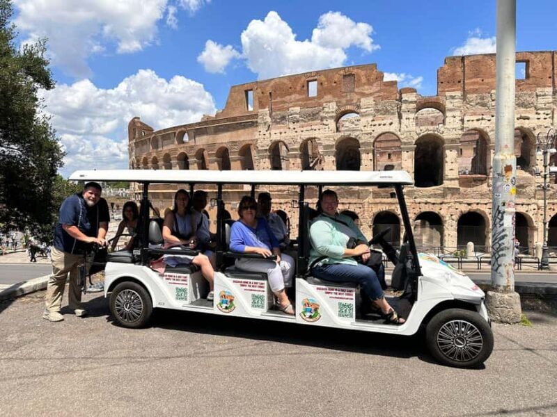 Rome: 4 hours Deluxe Golf cart Personalised Sightseeing tour - Potential Downsides