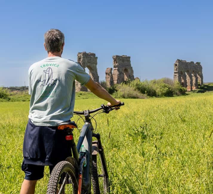 Rome: Appian Way & Aqueducts E-Bike Tour (Catacombs & Food) - Navigating city streets: safety comes first when the route leaves the center
