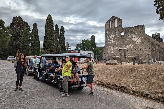 Rome: Appian Way & Catacombs Golf Cart Tour - Shared|Small groups - Key Points