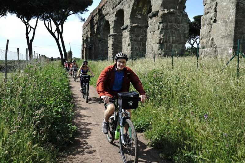 Rome: Appian Way, Catacombs & Roman Aqueducts Top EBike Tour - Key Points