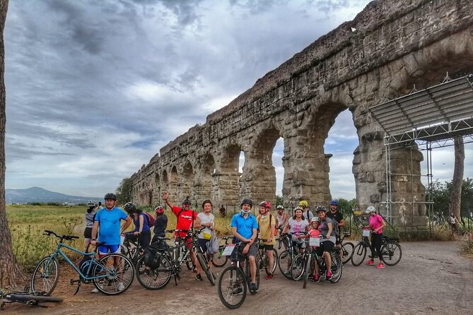 Rome: Appian Way E-bike Tour, Catacombs, Aqueducts & Transfer - Cycling the Appian Way (Via Appia Antica): two hours on the oldest road