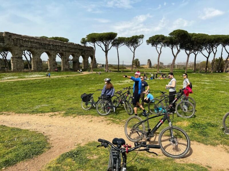 Rome: Appian Way EBike Tour Catacombs Aqueducts & Food+Drink - FAQs