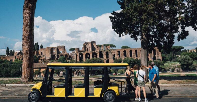 Rome: Appian Way Golf Cart Tour with Roman Catacombs Entry - Discovering the Appian Way: A Closer Look
