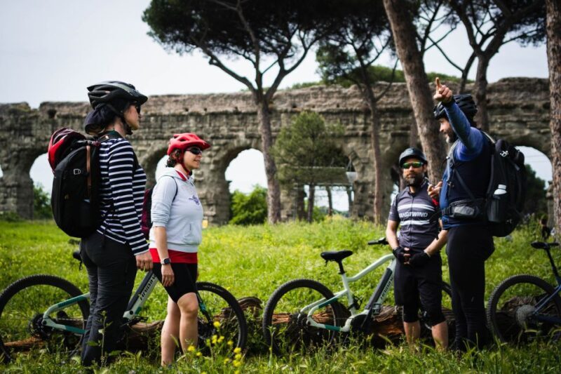 Rome: Appian Way Guided Tour on E-Bike with italian Aperitif - The Experience on the Ground
