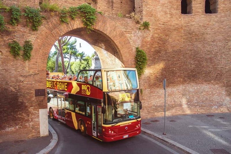 Rome: Big Bus Hop-on, Hop-off Open-Top Sightseeing Tour - Colosseum and Roman Forum: Your Best “First-Time Rome” Moment