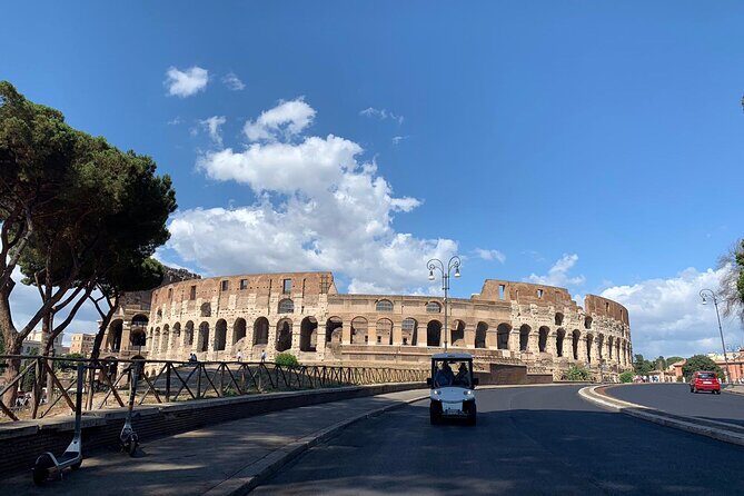 Rome by Golf Cart & Food Tasting - Key Points