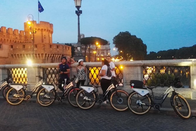 Rome by Night E-Bike Tour with Pizza Option - Meeting point: Roma STARBIKE near transit