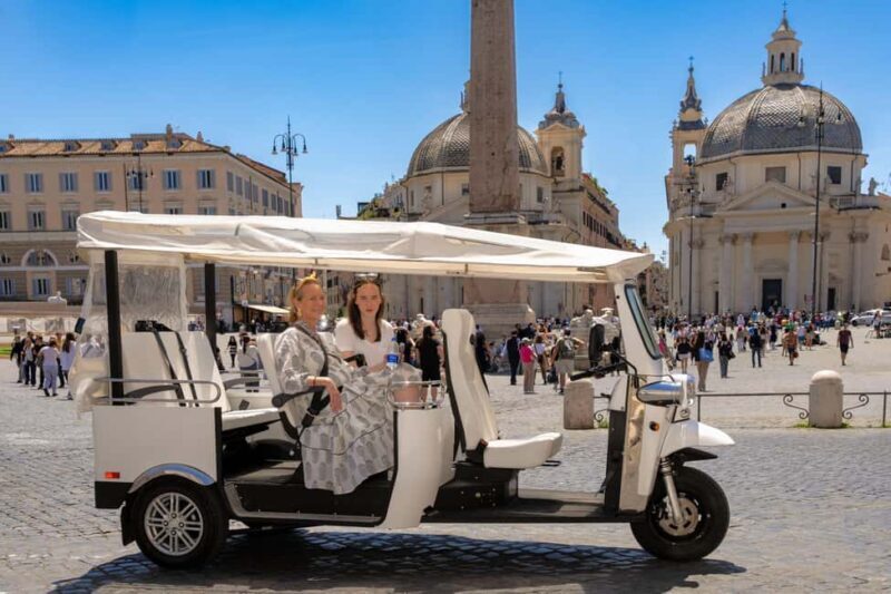 Rome by Tuk-Tuk: Local Guide, Hidden Gems - What to Expect During the Tour