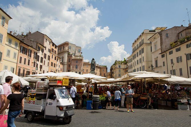 Rome: Campo de' Fiori, Trastevere and Jewish Ghetto Private Tour - Practical Details for Your Trip