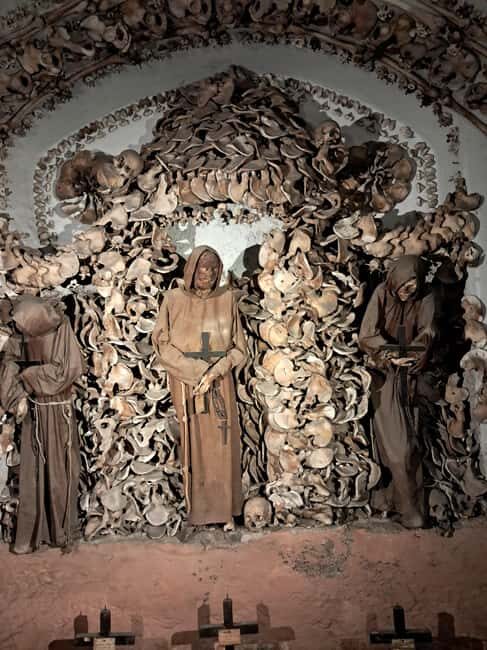 Rome: Capuchin Crypts ticket entrance with audio guide - Key Points
