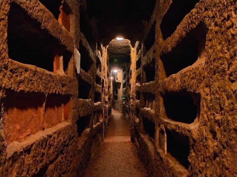 Rome Catacombs Underground Small Guided Tour with Transfer - Key Points
