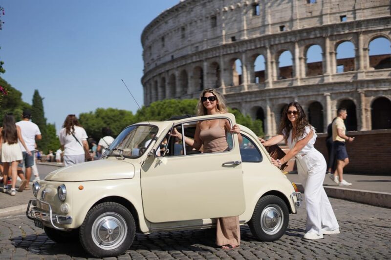 Rome: Ciao Bella Fiat 500 Vintage Journey with Aperol Spritz - FAQ