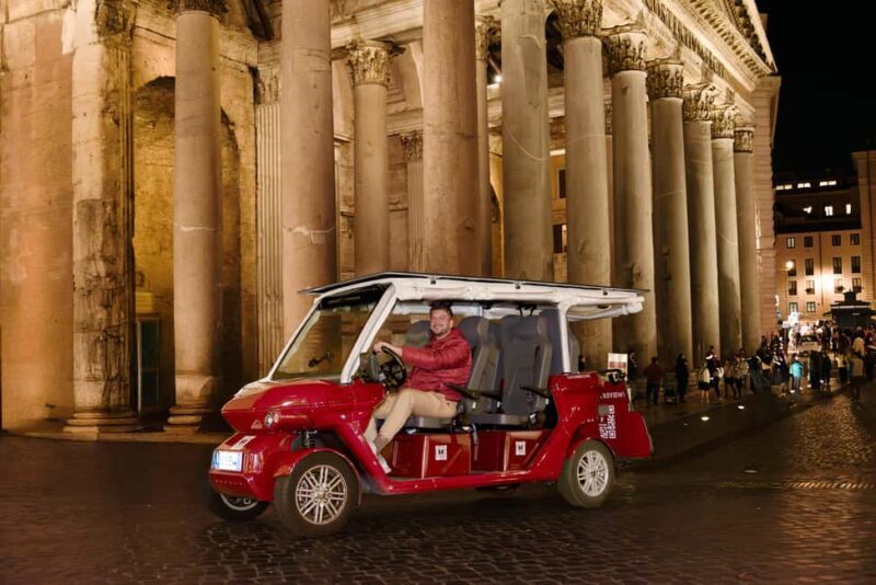Rome: City Golf Cart at Night Tour - The Experience in a Nutshell