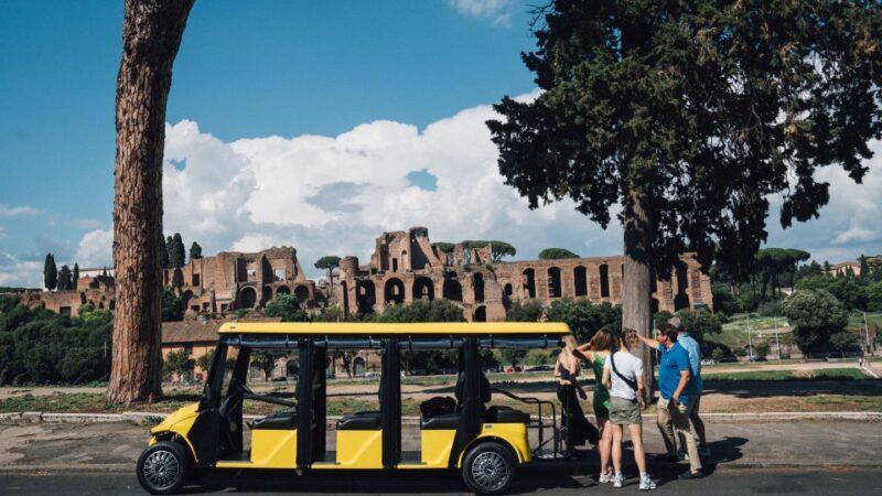 Rome: City Highlights Golf Cart Tour with Local Guide - What It’s Like During the Tour