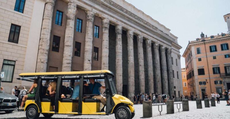 Rome: City Highlights Golf Cart Tour with Local Guide - The Practicalities and Considerations