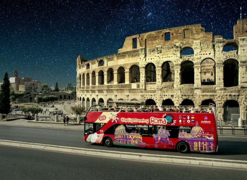 Rome: City Highlights Open-Top Bus Night Tour - FAQs