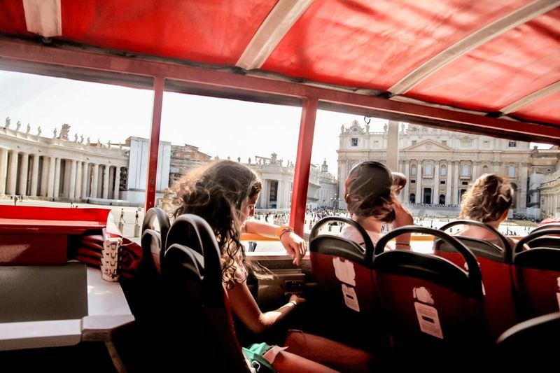 Rome: City Sightseeing Hop-on Hop-off Bus with Audioguide - Colosseum from the bus: great photos, sometimes no hop-off