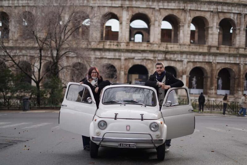 Rome: City Tour in a Retro Fiat 500 with Photo Stops - What the Reviews Say