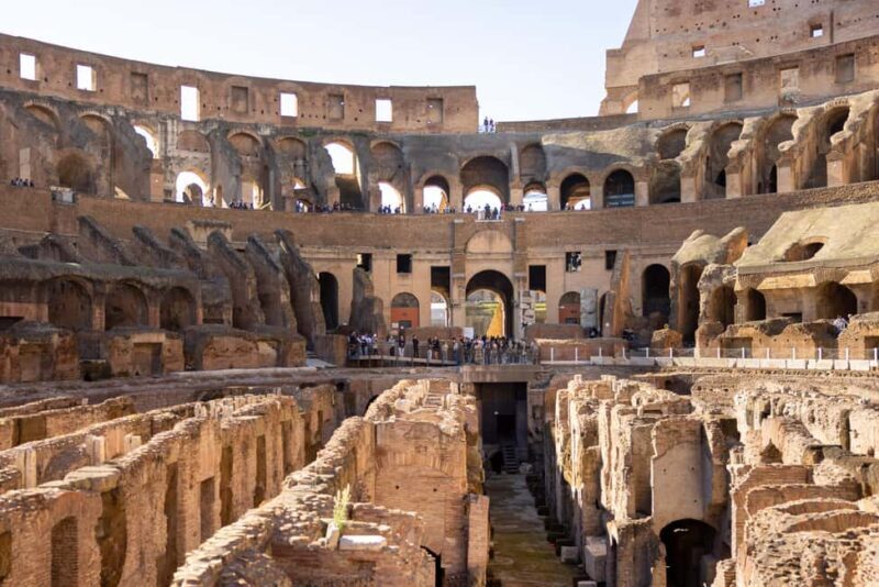 Rome: Colosseum Arena Floor Small Group with expert guide - Key Points
