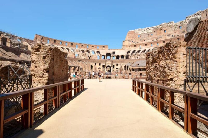 Rome: Colosseum FULL EXPERIENCE ARENA FLOOR GUIDED TOUR - Key Points