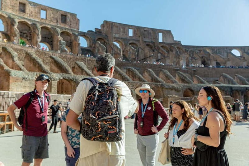 Rome: Colosseum Gladiator Floor Access & Roman Forum Tour - Real Voices, Real Insights