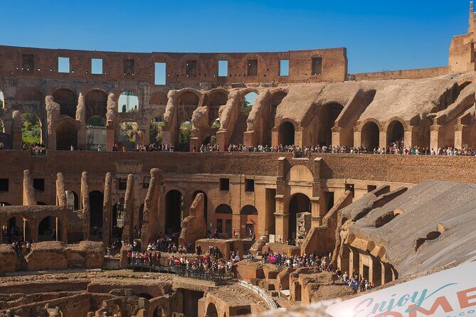 Rome: Colosseum, Roman Forum and Palatine Hill Tour - Key Points