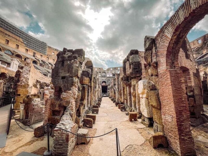 Rome: Colosseum Underground and Arena Tour - The Experience for Different Travelers