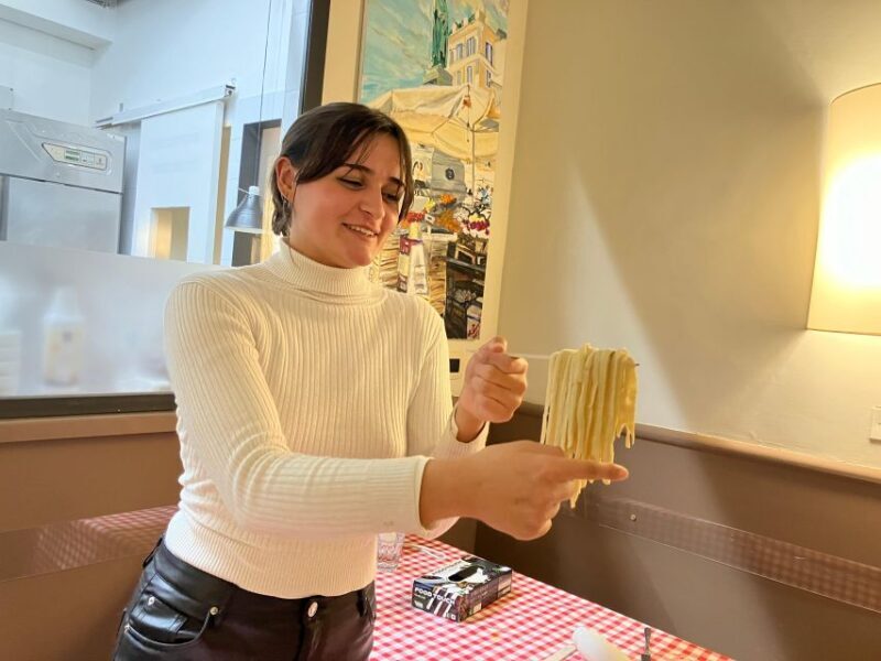 Rome: Cooking Class of fresh Pasta and Tiramisu Cake - Key Points
