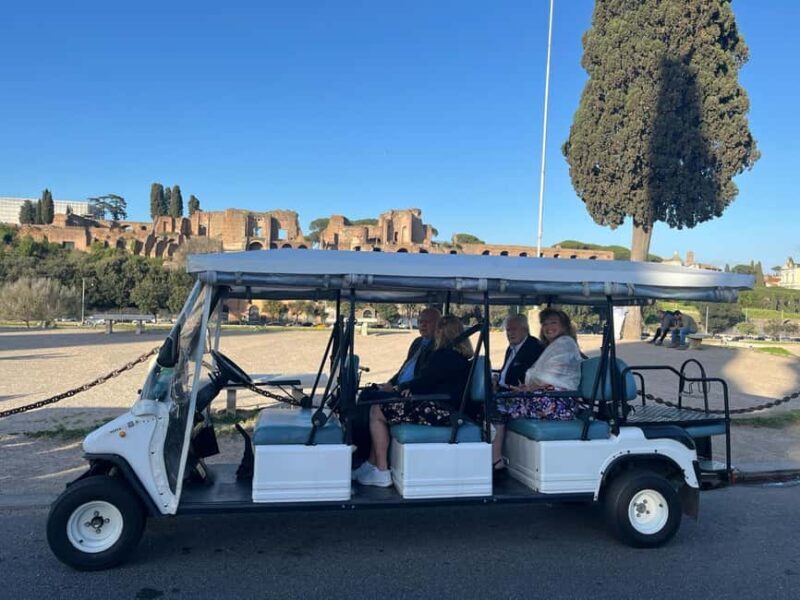 ROME: CUSTOMISABLE GOLF CART PRIVATE TOUR - What to Expect