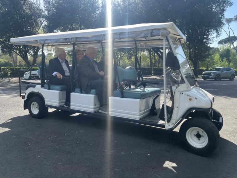 ROME: CUSTOMISABLE GOLF CART PRIVATE TOUR - Pricing and Value