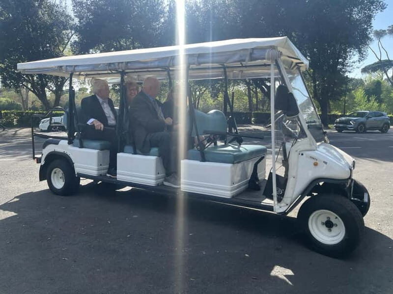ROME: CUSTOMISABLE GOLF CART PRIVATE TOUR - FAQ