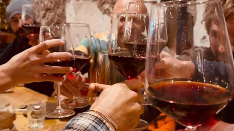 Rome E-Bike Highlights Tour & Tasting in Secret Cave - The Food & Tasting Experience