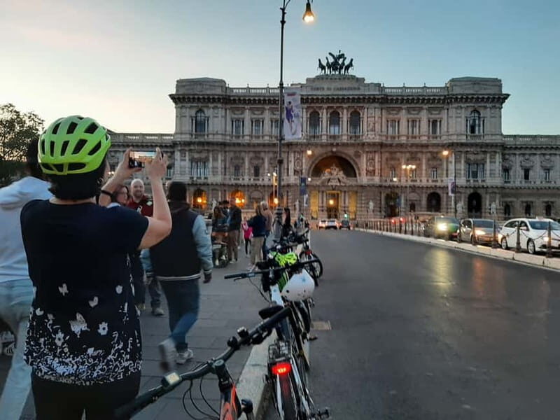 Rome: E-Bike Sunset Tour with Pizza Option - Key Points