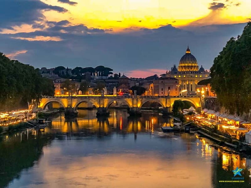 Rome: E-Bike Sunset Tour with Pizza Option - Practical Details and Tips