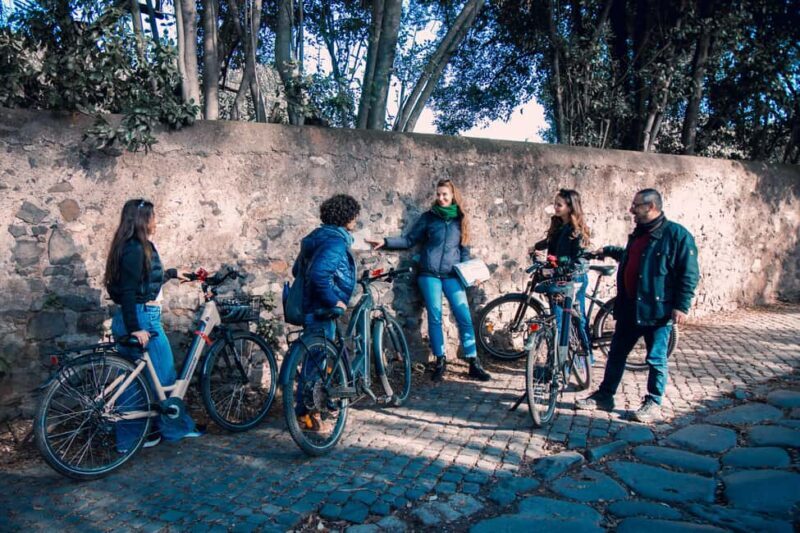 Rome: E-Bike Tour of Appia Antica, Aqueducts, and Caffarella - Riding Along the Appia Antica