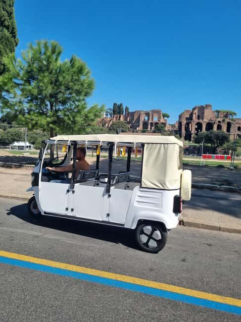 Rome: Electric Tuk-Tuk photo experience with driver - What to Expect and How the Tour Works