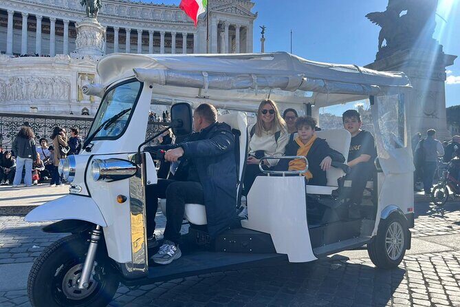 Rome Electric Tuk-Tuk Private City Tour - Frequently Asked Questions