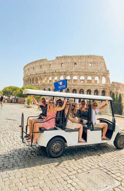 Rome: Explore Top Attractions by Exclusive Golf Cart Tour - A Friendly Introduction to the Golf Cart Tour