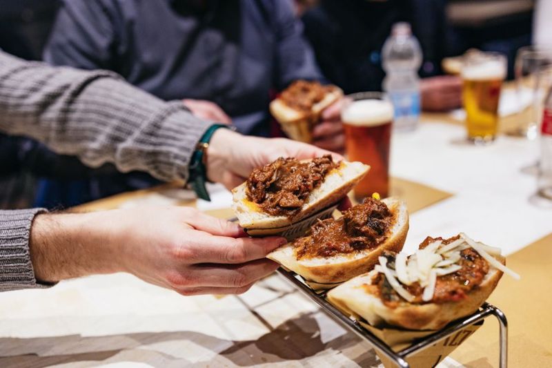 Rome: Gourmet Food Tour with Dinner & Barolo Wine - Stop 1 at La Nicchia Cafè: Balsamic, Truffles, and Buffalo Mozzarella