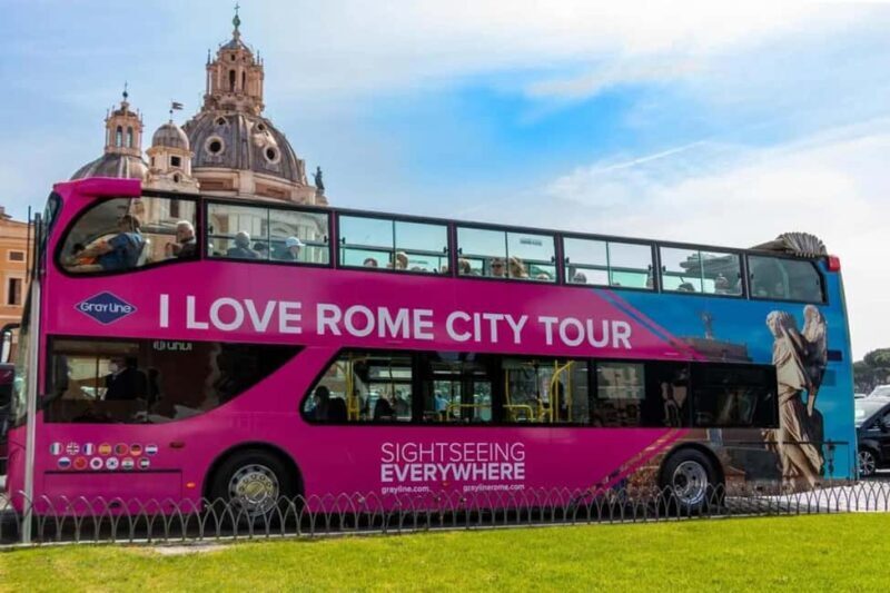 Rome: Freedom to Explore with Hop-On Hop-Off Bus Pass - Key Points