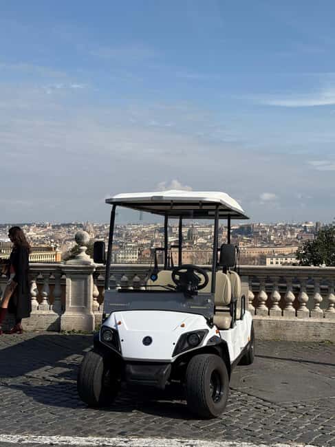 Rome: Golf Cart Sightseeing Pick up Tour - The Practical Details