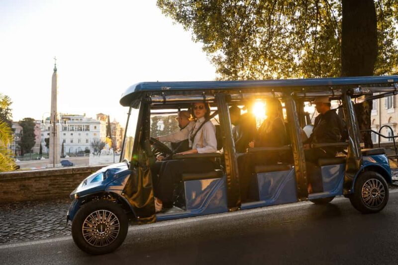 Rome Golf Cart - The Experience: What It Feels Like